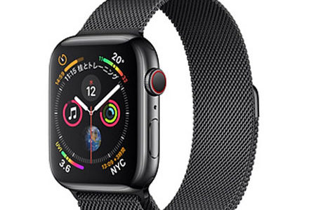 AppleWatch  シリーズ4 ステンレスケース&ミラネーゼループ 40mm GPS+セルラーモデル