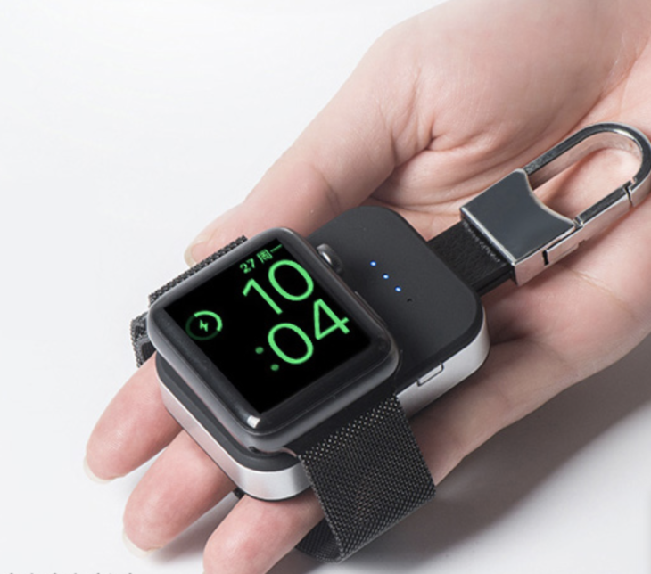 Apple Watch用キーホルダー型充電器