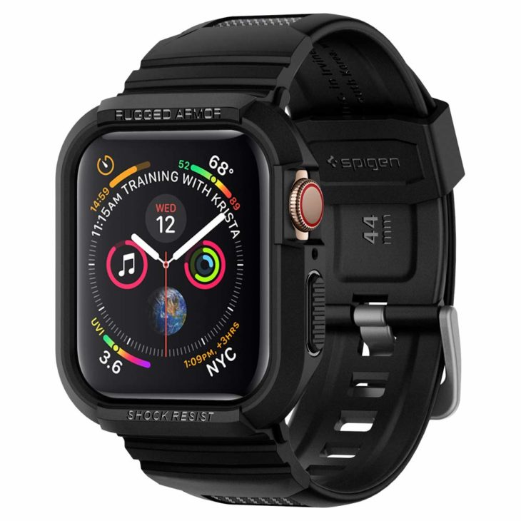 Spigen Apple Watchバンド一体型ケース Series 5 