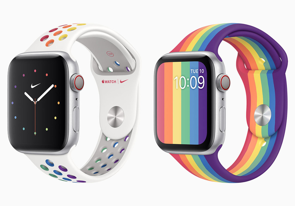 毎年恒例「Apple Watch」用「プライドエディション」新バンド２製品を発表 | スマートウォッチライフ