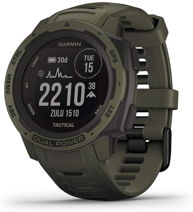 GARMIN INSTINCT DUAL POWER TACTICAL EDITION - Smart Watch Life｜日本初のスマート