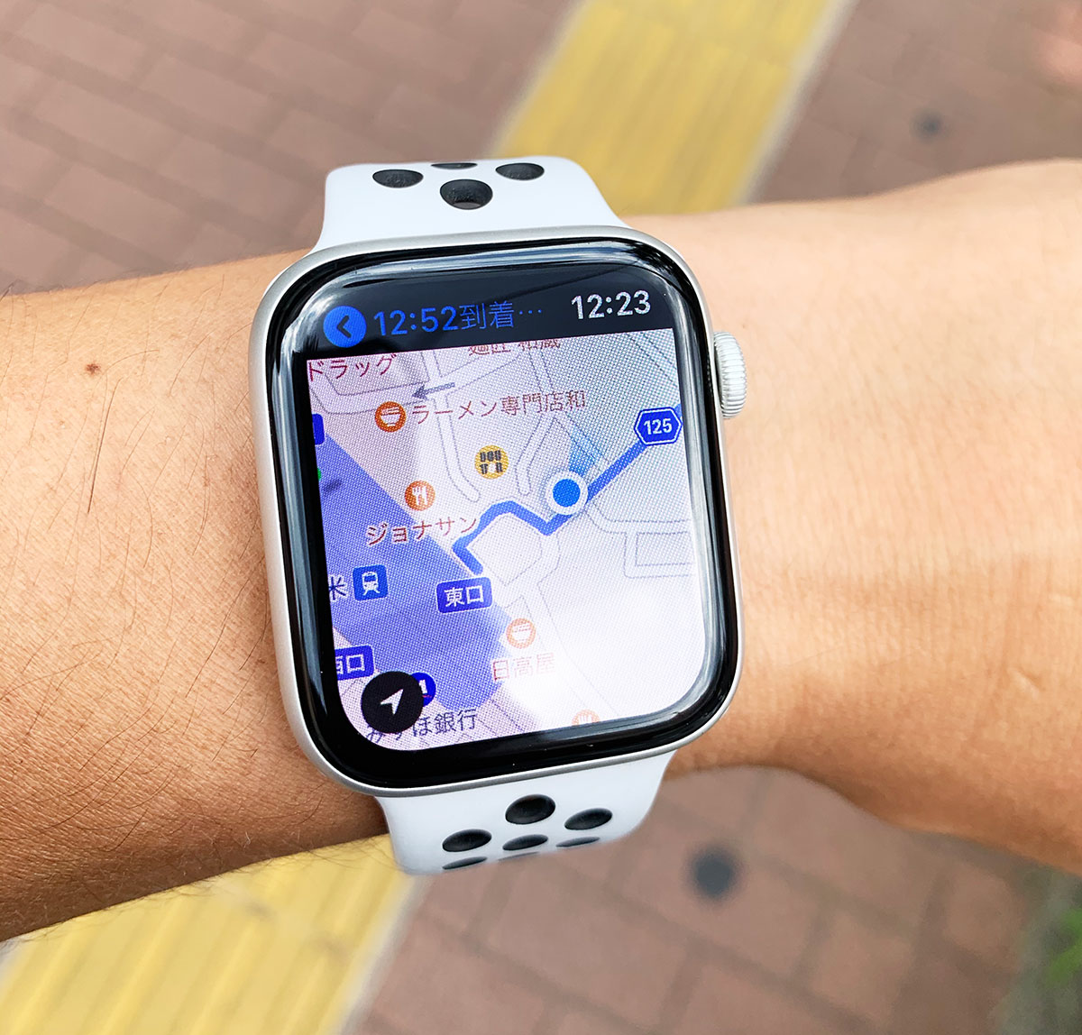 Apple Watchの純正アプリ マップ の便利な使い方 Iphoneで地図を見るよりラクな場面が多数 スマートウォッチライフ