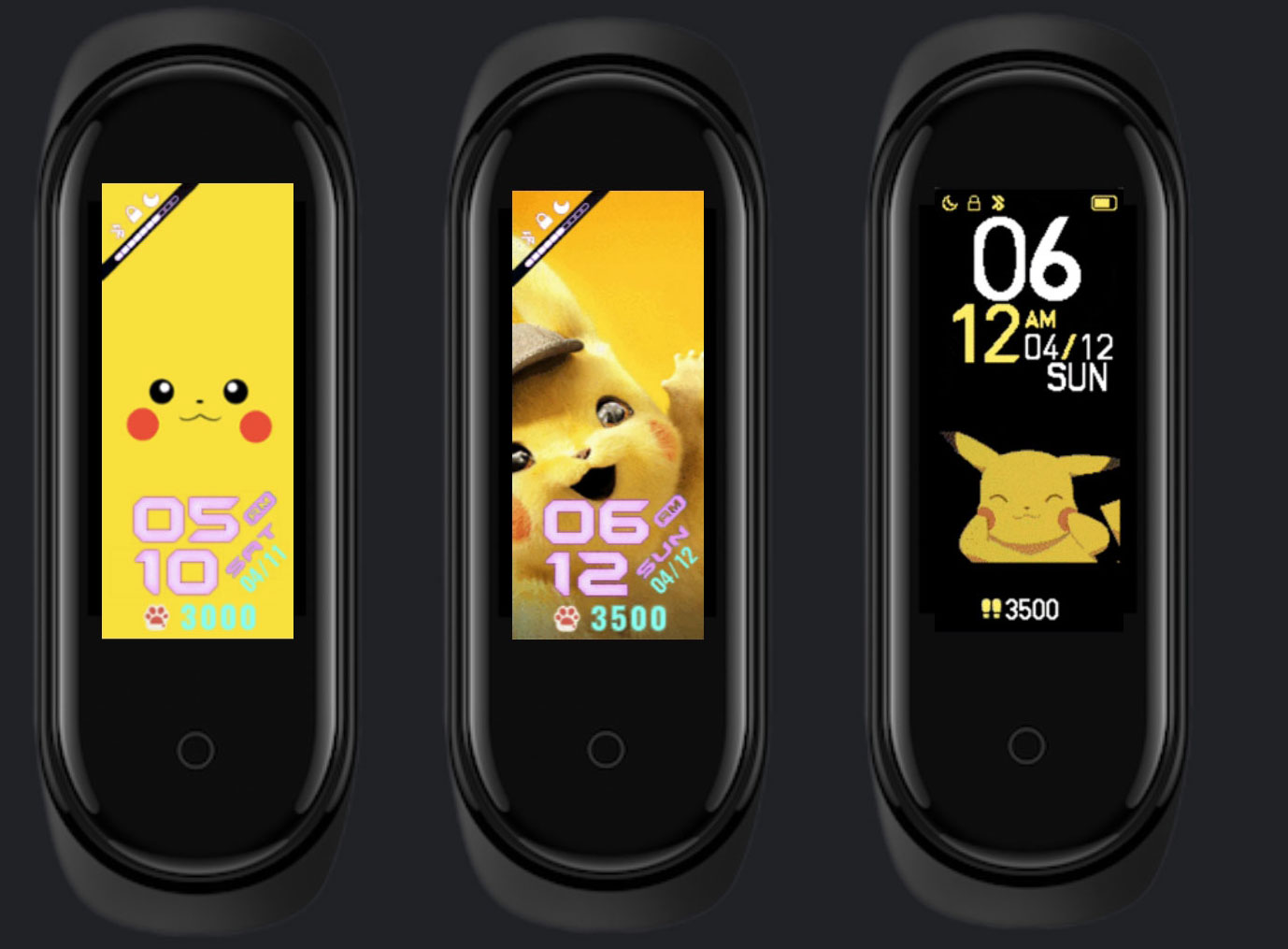 Xiaomi Mi Smart Band5のウォッチフェイスを 鬼滅の刃 名探偵コナン ドラえもん やピカチュウに変更する方法 スマートウォッチライフ