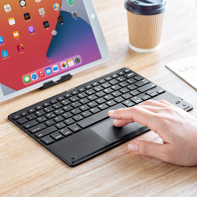 iPadをPC替わりに！ タッチパッド付き薄型軽量キーボード 3000円台でサンワサプライから発売 ｜ Smart Watch Life｜日本