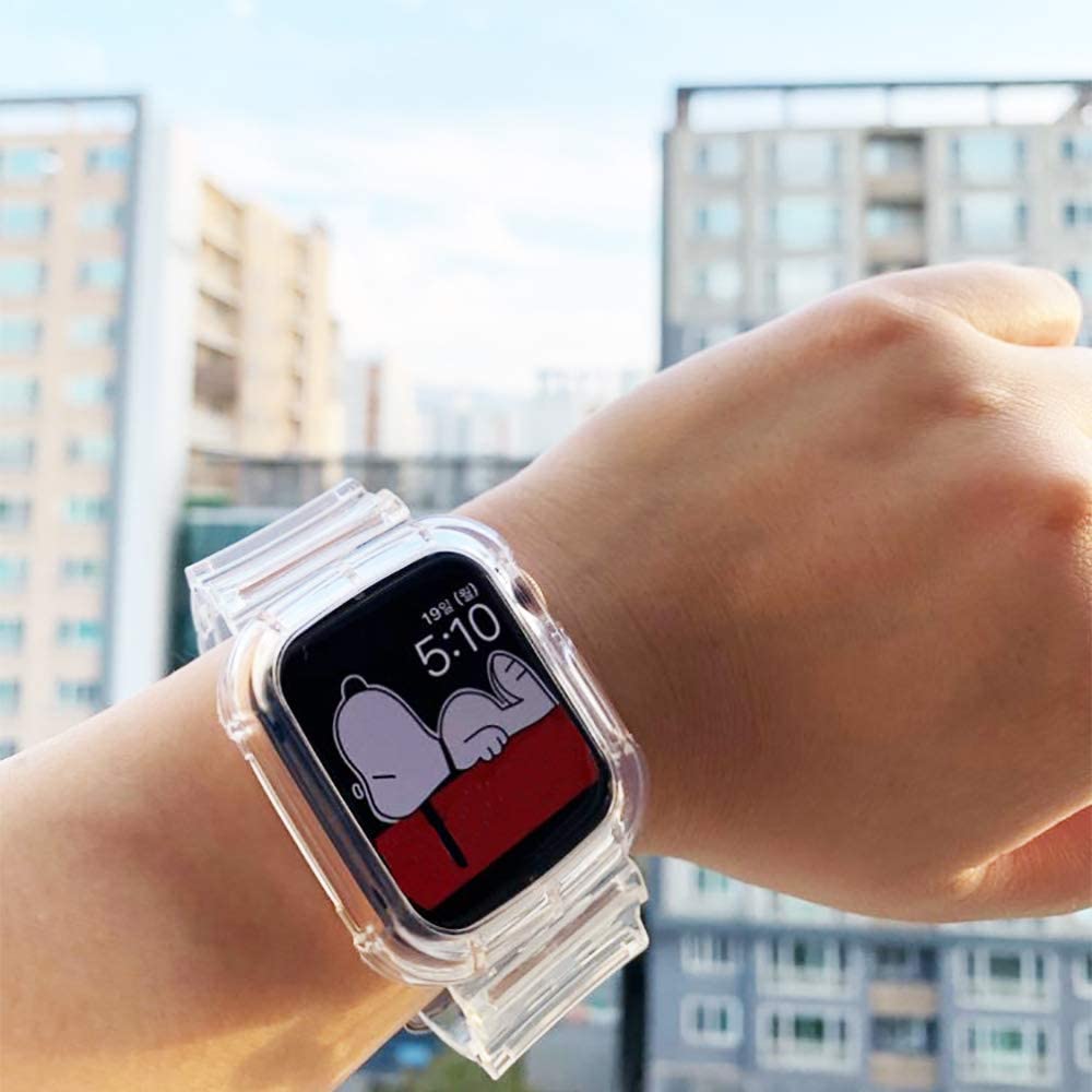Instagramでブームの兆候のapple Watchのクリアバンドが凄くオシャレ 着用者のインスタ投稿とおすすめ商品を紹介 スマートウォッチ ライフ Instagramでブームの兆候のapple Watchのクリアバンドが凄くオシャレ 着用者のインスタ投稿とおすすめ商品を紹介 スマートウォッチ ライフ