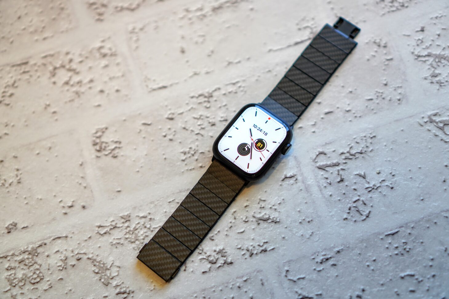 Apple Watch バンド カーボン模様  384041mm 適用
