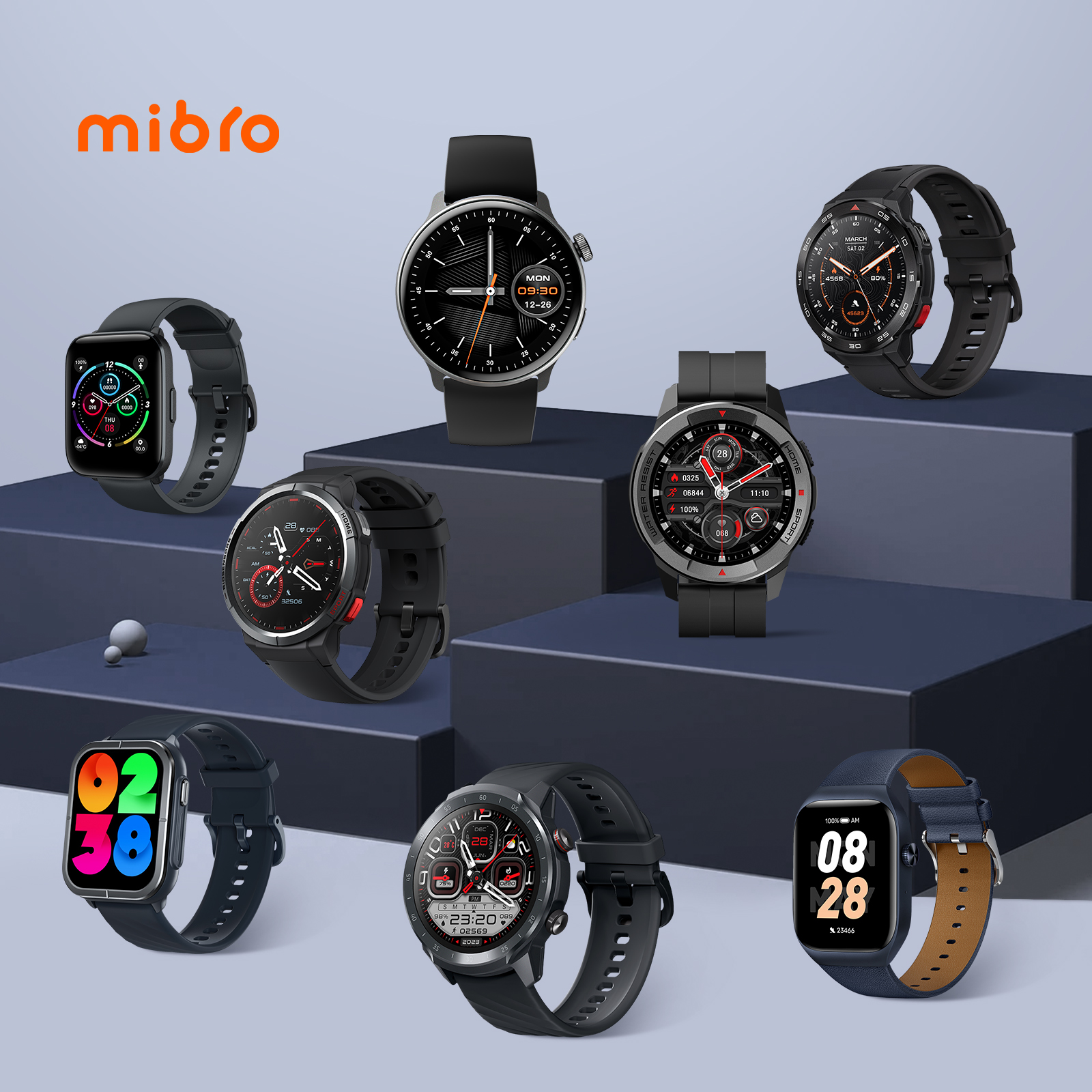 Xiaomi関連のスマートウォッチの専門ブランド “Mibro (ミブロ)”が