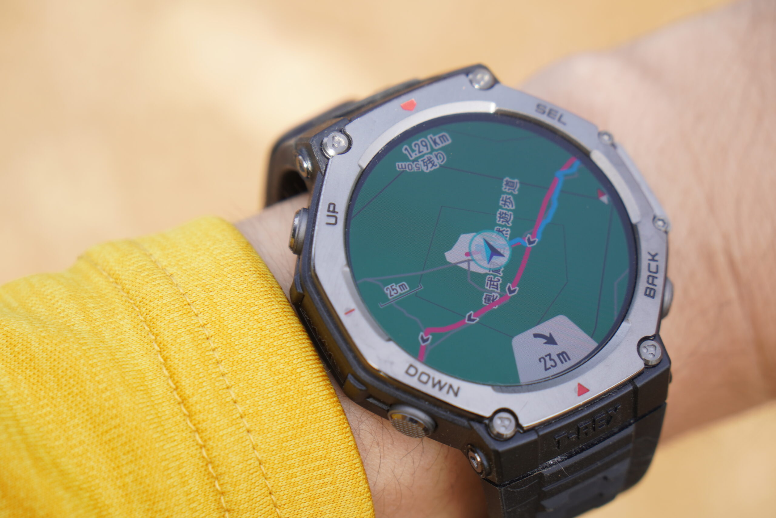 amazfit T-REX3 ラバ 新品未使用（Amazfit T-Rex 3 48mm ラバ（赤 