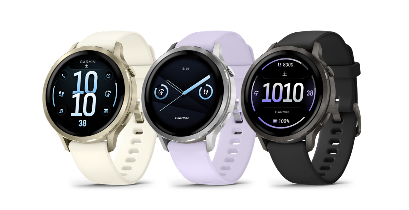 Garmin Venu 4 AMOLED表示