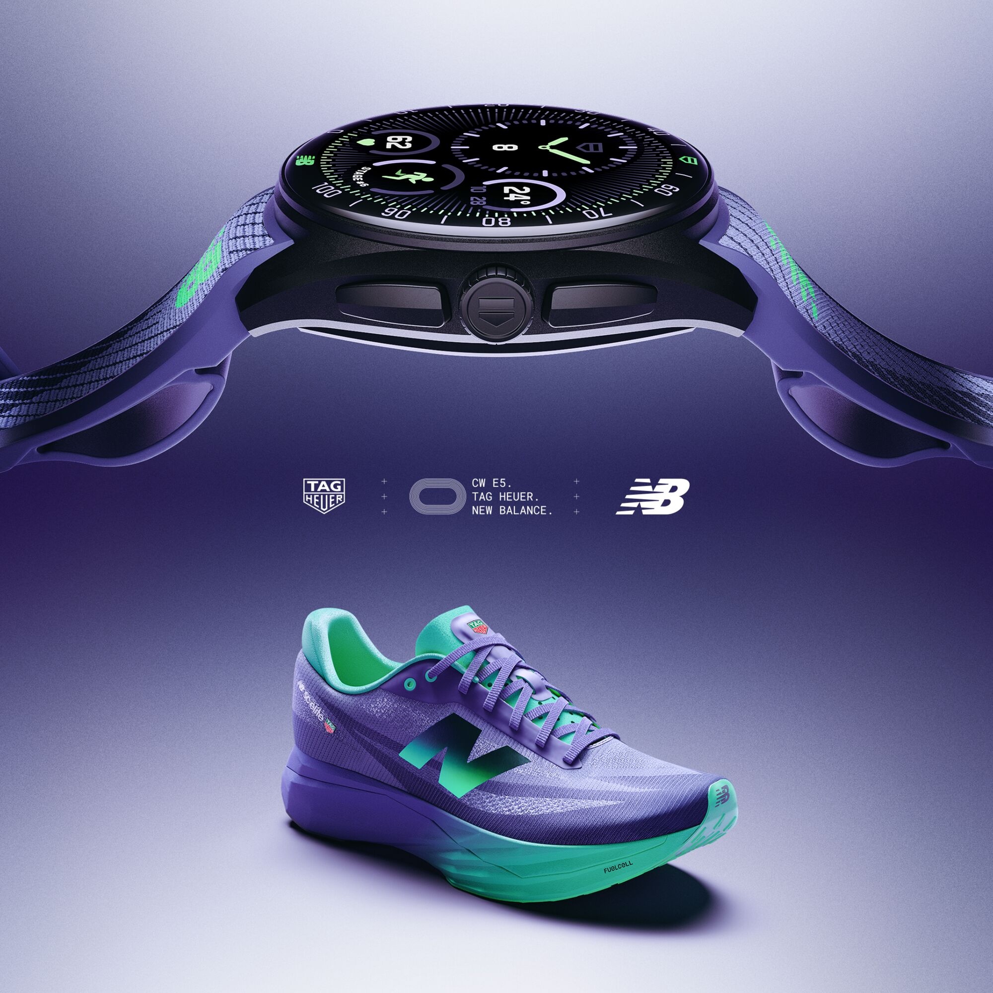 タグ・ホイヤー×ニューバランスのスマートウォッチ！「TAG Heuer