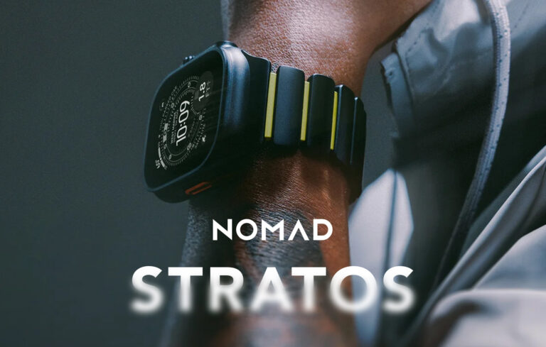 NOMAD「STRATOS BAND」｜チタン×FKMのUltra向け高級バンド