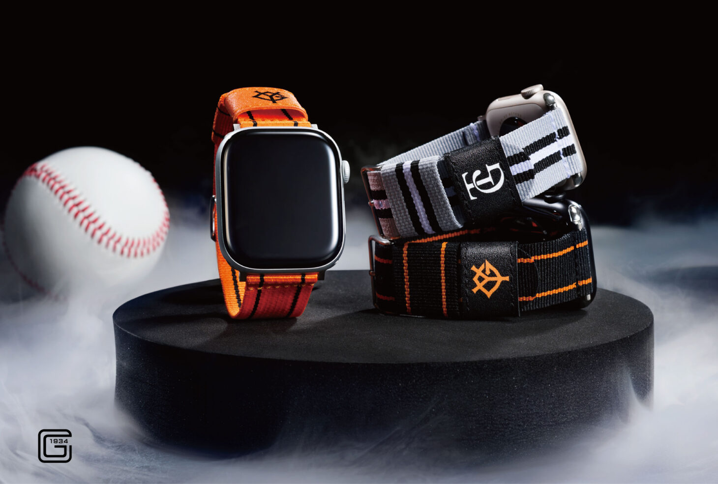 読売ジャイアンツデザイン アップルウォッチ用バンド 3色ラインナップ