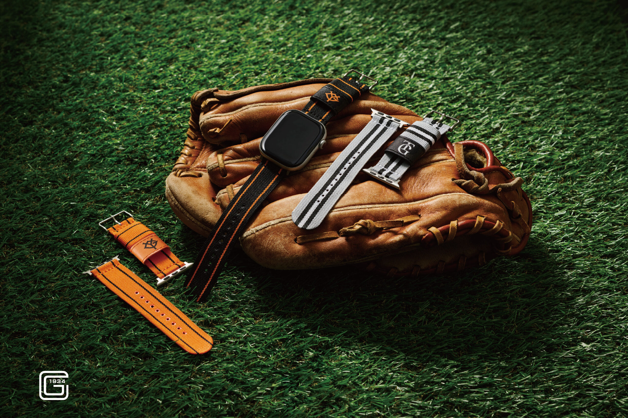 読売ジャイアンツデザイン アップルウォッチ用バンド 素材・デザイン詳細