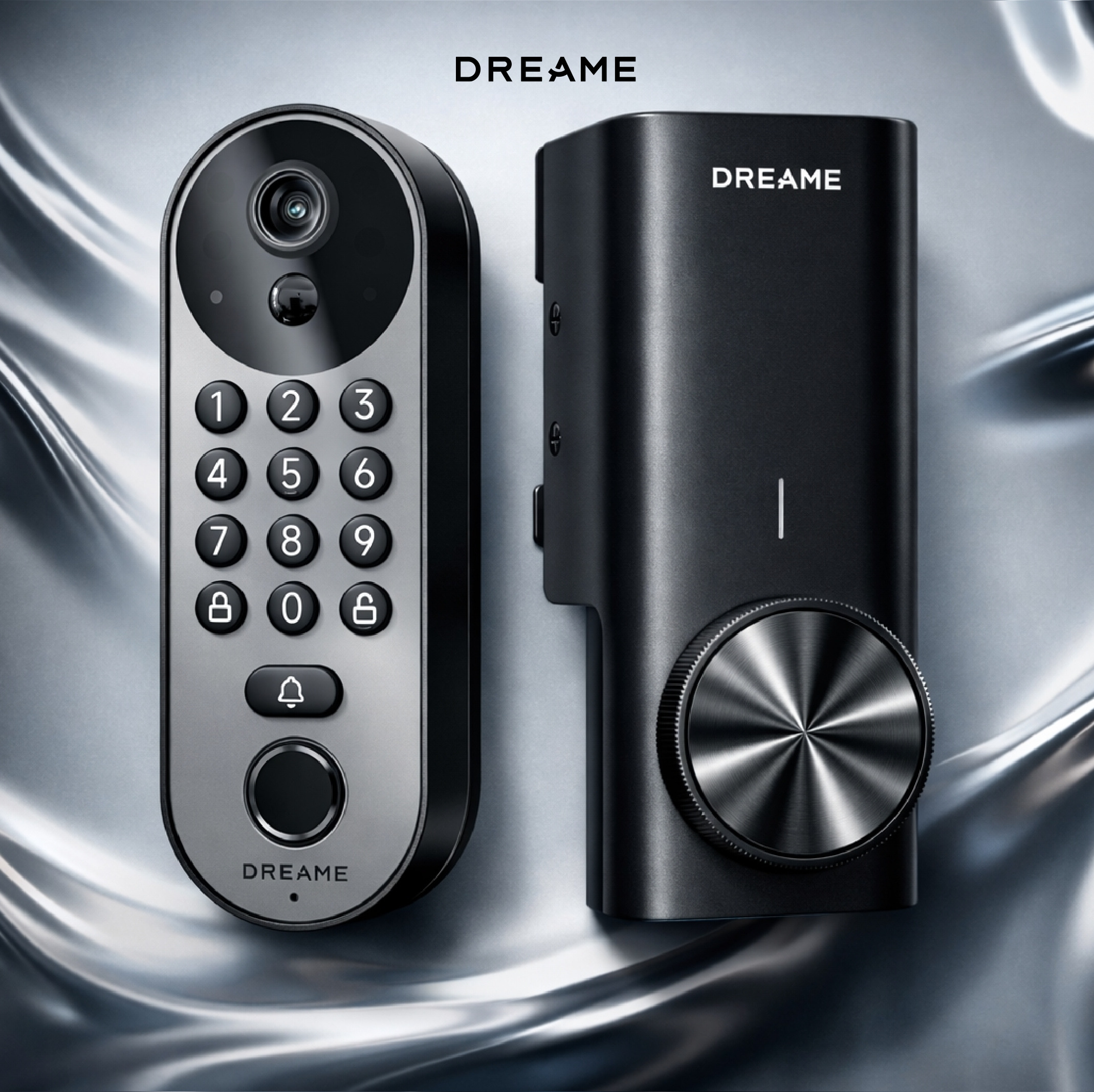 Dreame Sakura Lock Vision Pro AI指紋認証と2Kカメラ