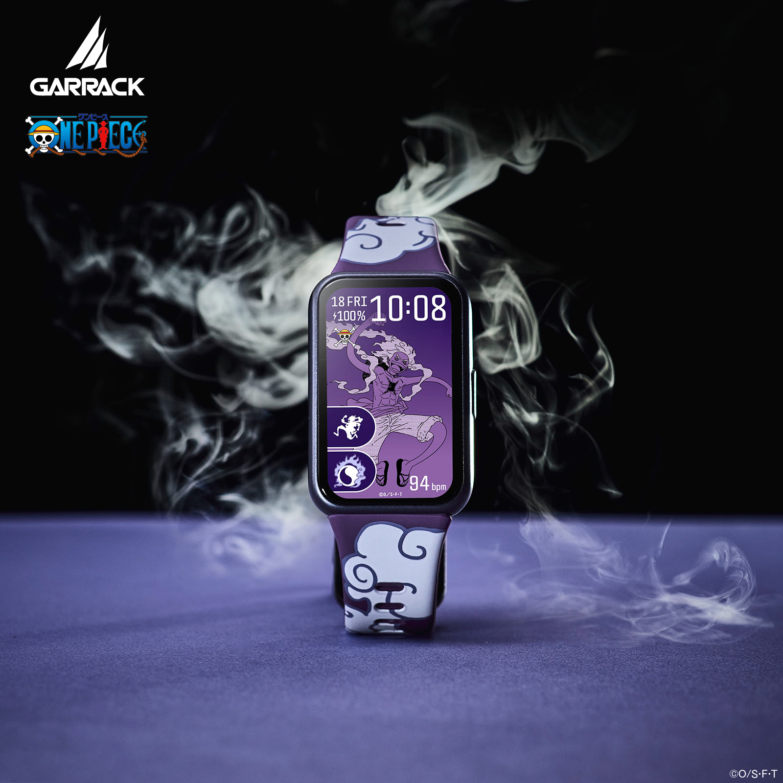 GARRACK ONE PIECE スマートウォッチ 急速充電・ロングバッテリー・ストレス管理などの機能