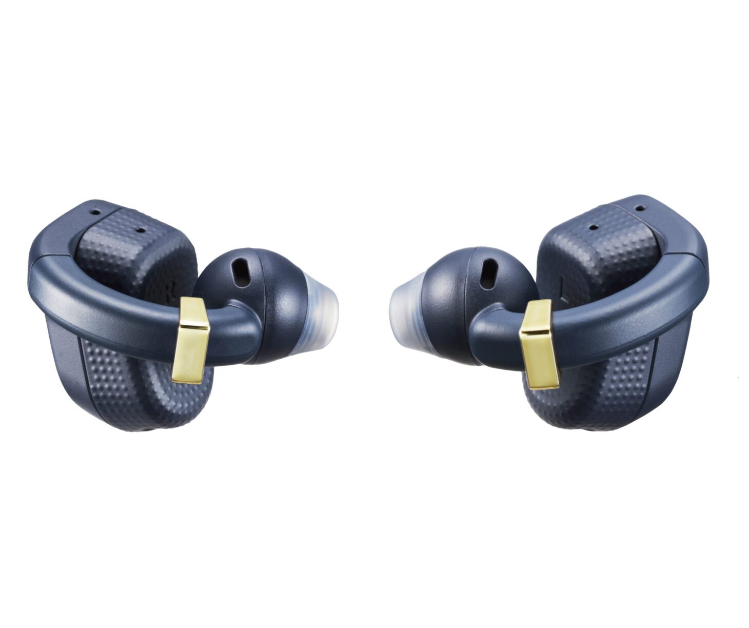 CASIOがヒアリングアシスト新ブランドearUから発売する第一弾モデル ER-100の装着イメージ