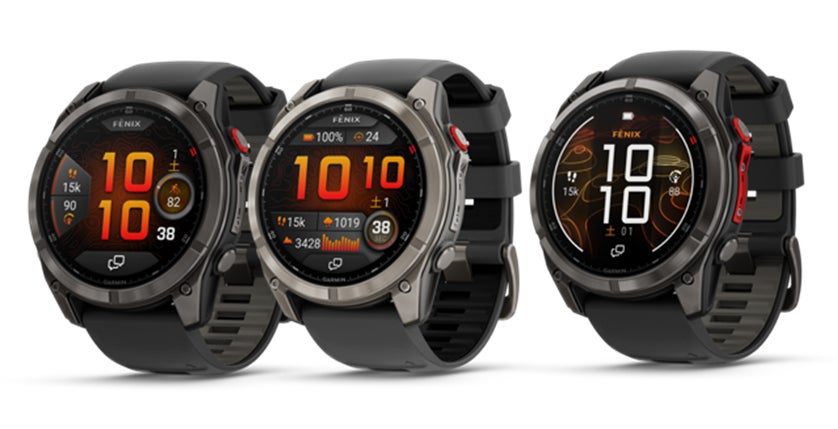 Garminのフラッグシップモデル fēnix 8 Proシリーズ 3モデルのラインナップ