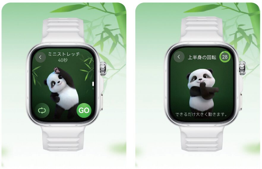 HUAWEI WATCH FIT 5 Proで心電図(ECG)を測定する様子