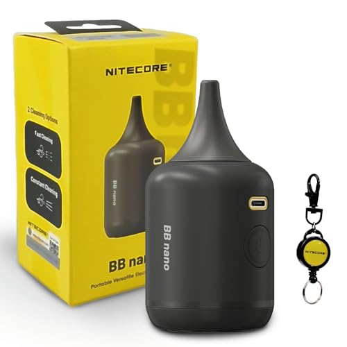 カメラの手入れに使えるNitecore BB nano 電動ブロワー(コンパクト・USB-C充電式)