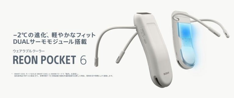 ソニーREON POCKET 6