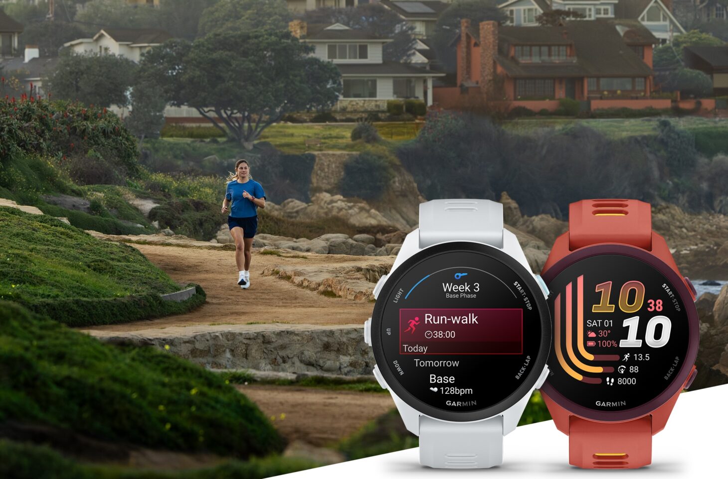 Garmin Forerunner 70とForerunner 170の製品ラインナップ