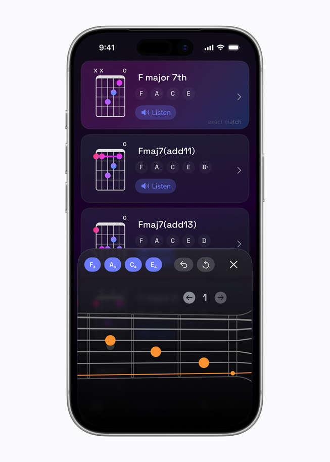 Apple Design Awards受賞アプリ Guitar Wiz