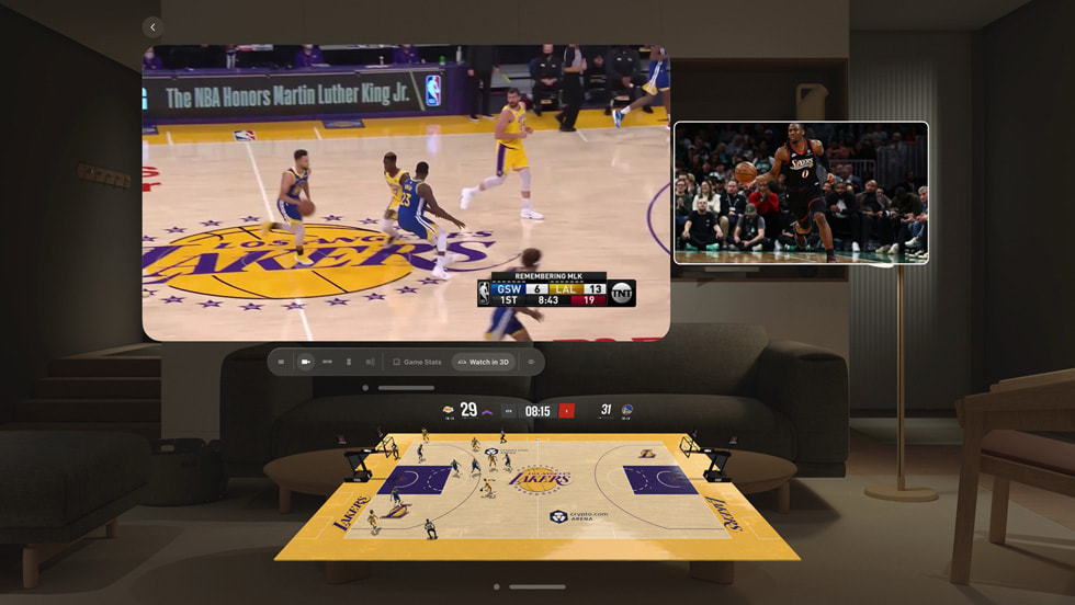 Apple Design Awards受賞アプリ NBA ライブゲームとスコア