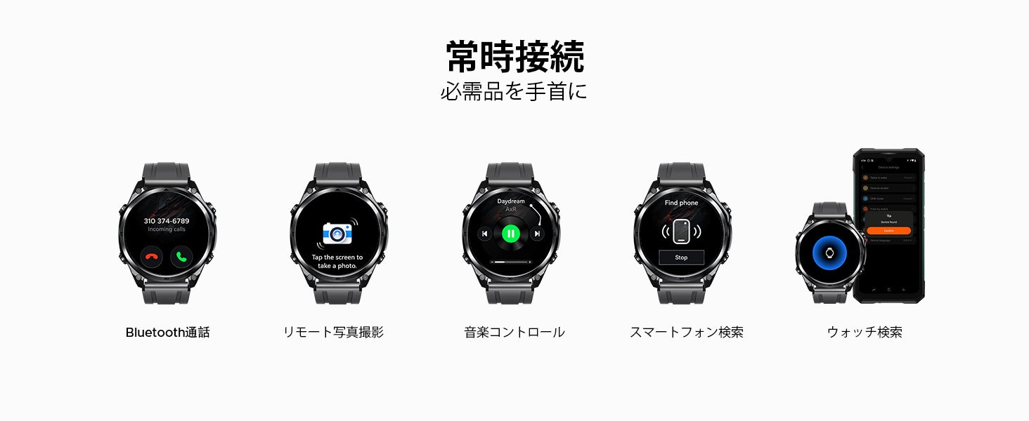 AnyWise W1 LiteのBluetooth通話・AI音声アシスタント機能