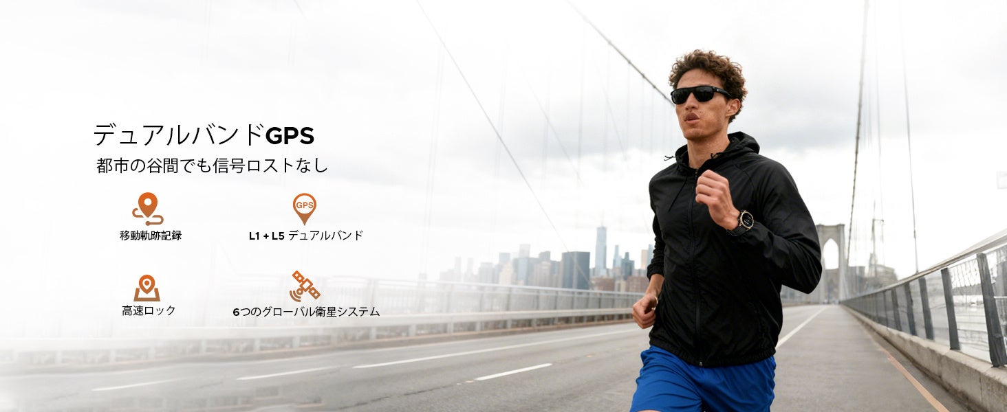 Anywise W1でBluetooth通話を行うイメージ。スピーカーとマイク内蔵