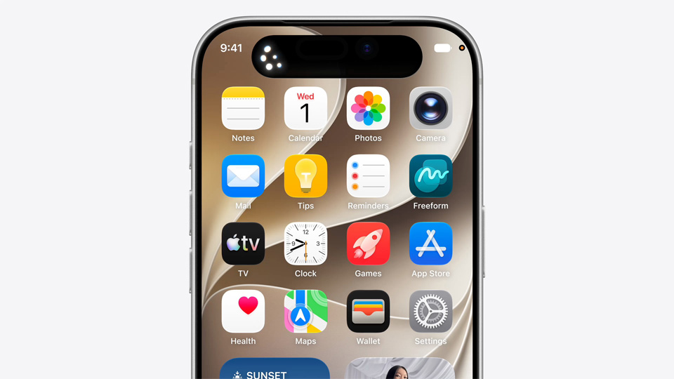 Appleの新しいインテリジェンスフレームワークで、AppleやサードパーティのAIモデルをアプリに直接統合する様子を示すデモ画面