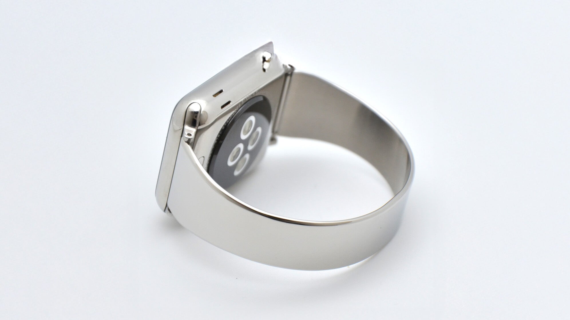 Apple Watchに装着したDOUBLE PIPINGのアップルウォッチ専用バンド