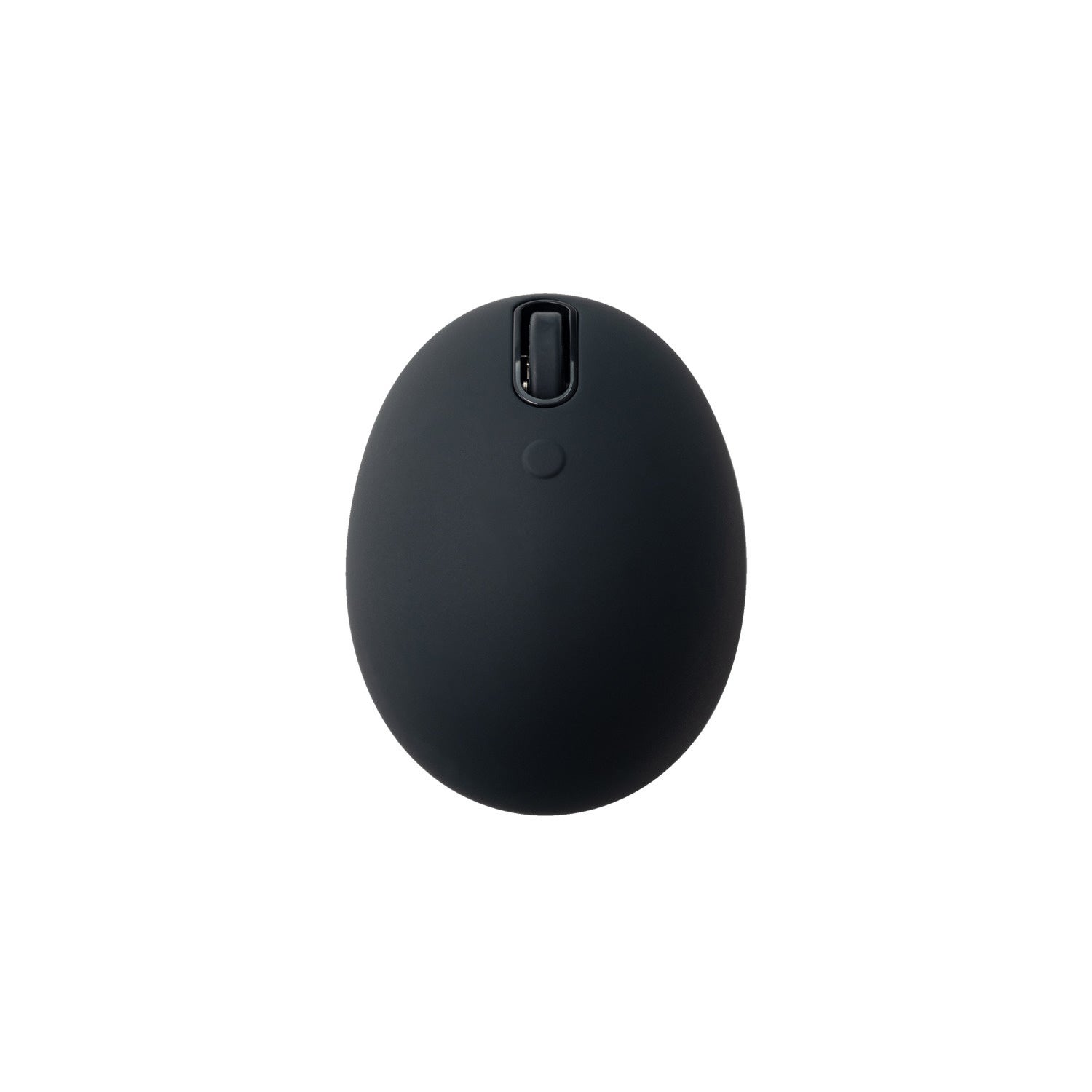 卵型マウス「EGG MOUSE」のブラック（型番M-EGG40BBXSSBK）