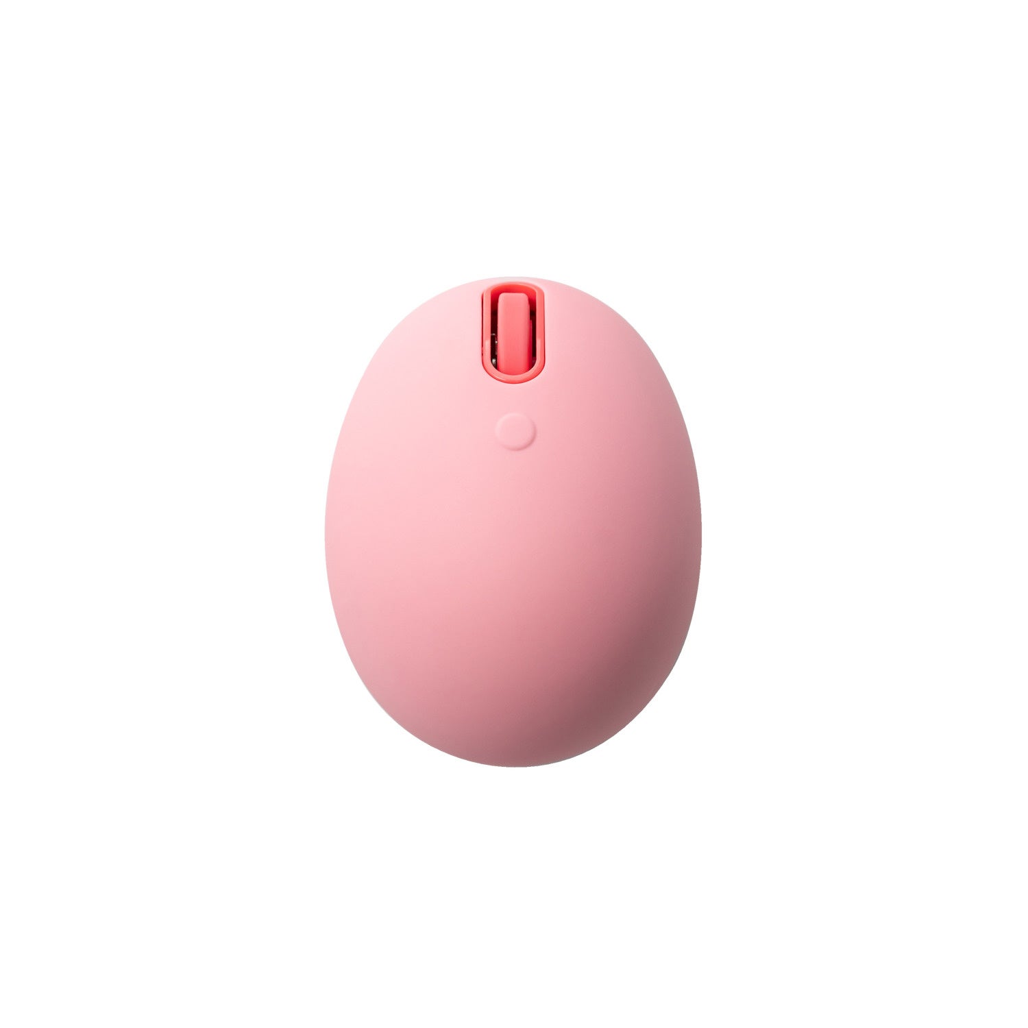 卵型マウス「EGG MOUSE」のコーラルピンク（型番M-EGG40BBXSSPN）