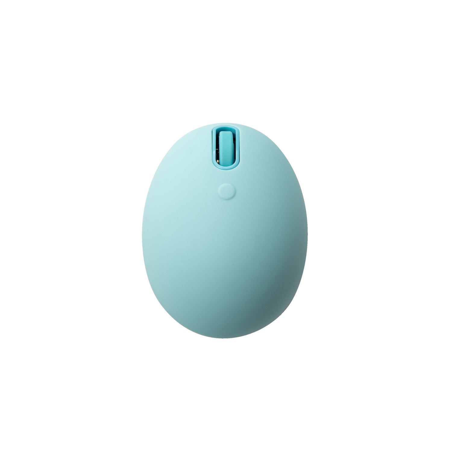 卵型マウス「EGG MOUSE」のティールブルー（型番M-EGG40BBXSSBU）