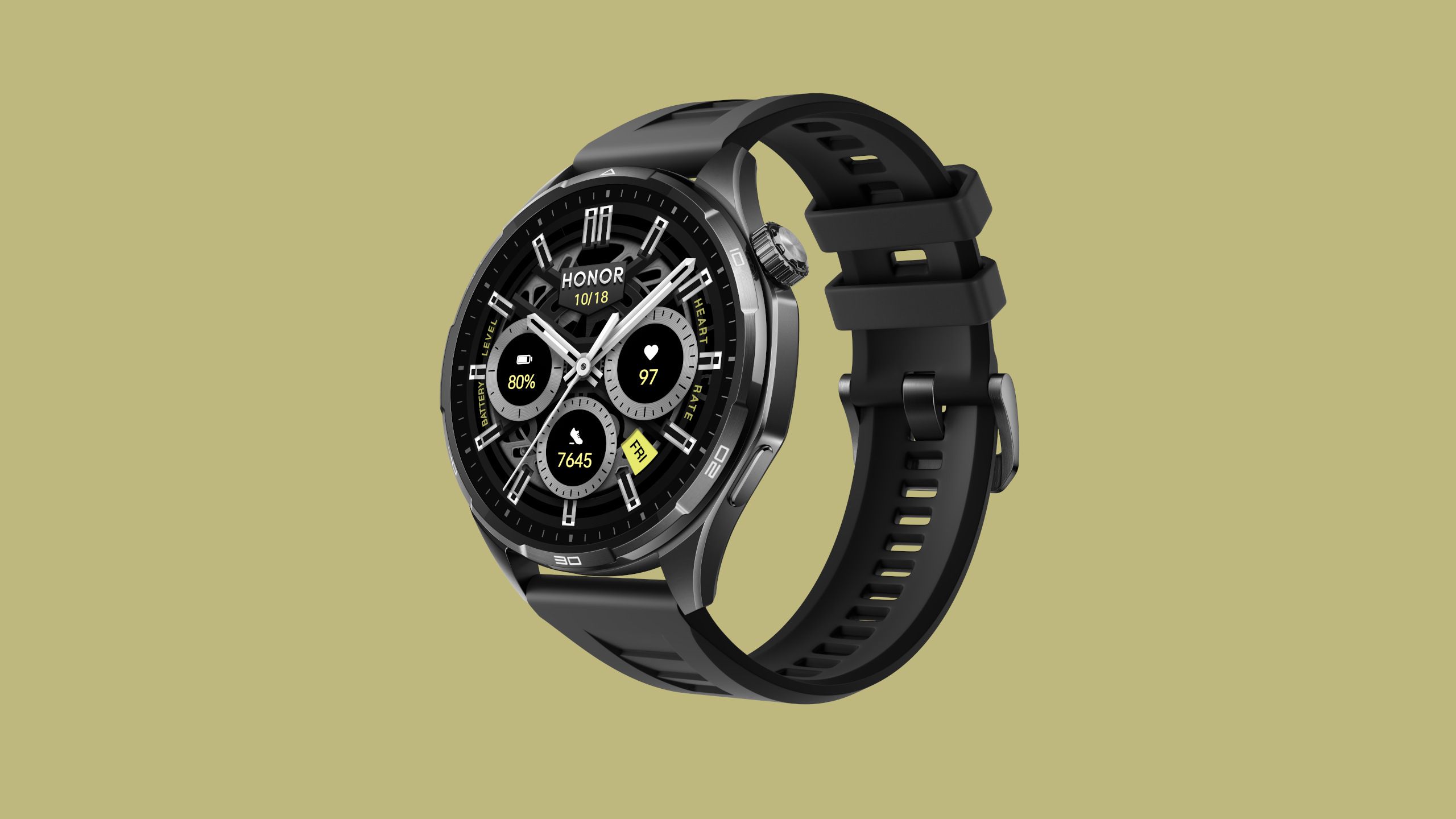 Honor Watch 6 — 120以上のスポーツモード対応・980mAhバッテリーで最大1ヶ月駆動の新世代スマートウォッチのメインビジュアル