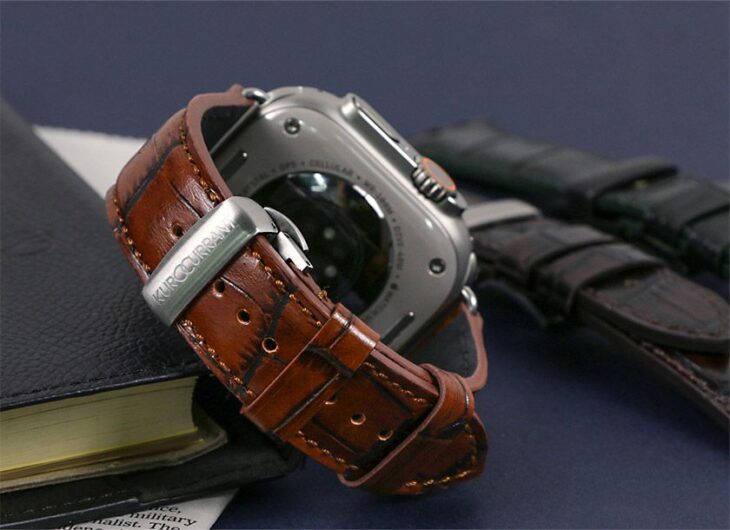 KUROCURRANTのカーフレザーApple Watchバンド「Prestige CROCO GRAIN」発売|クロコ型押しの最上位ライン第2弾として登場、3色展開で11,000円(6月25日)
