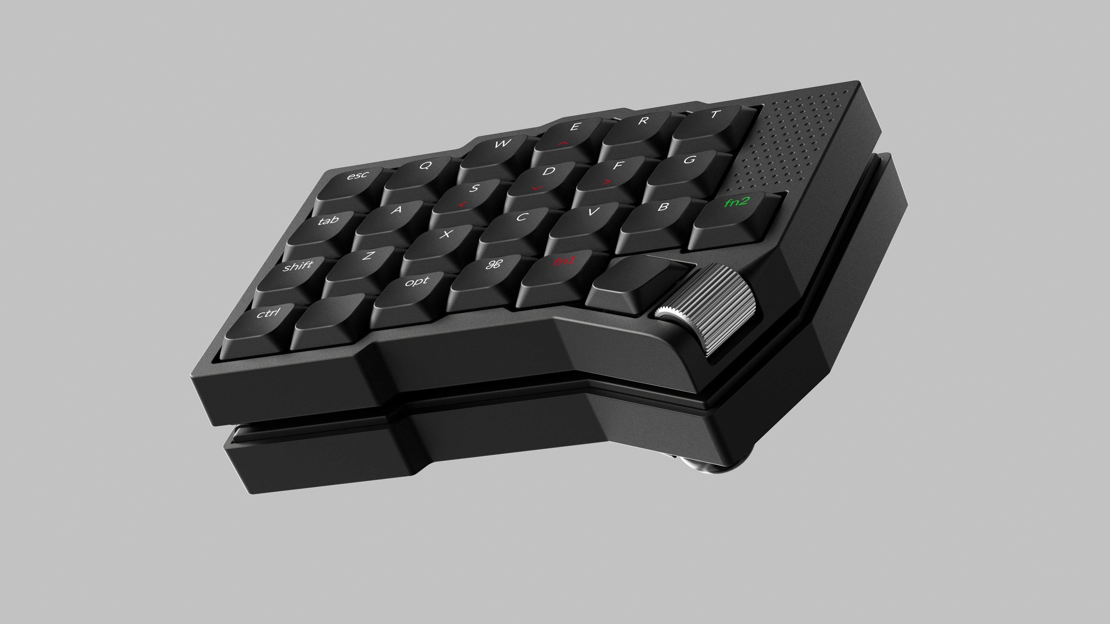 裏面同士をマグネットで吸着させて1台にまとめられる「Keychron Orca echo」