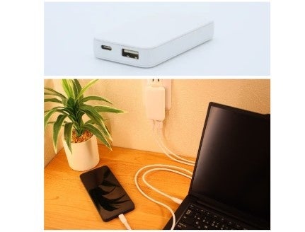 ニトリ RH-PD65W スイングプラグとUSB-C/USB-A 2ポート