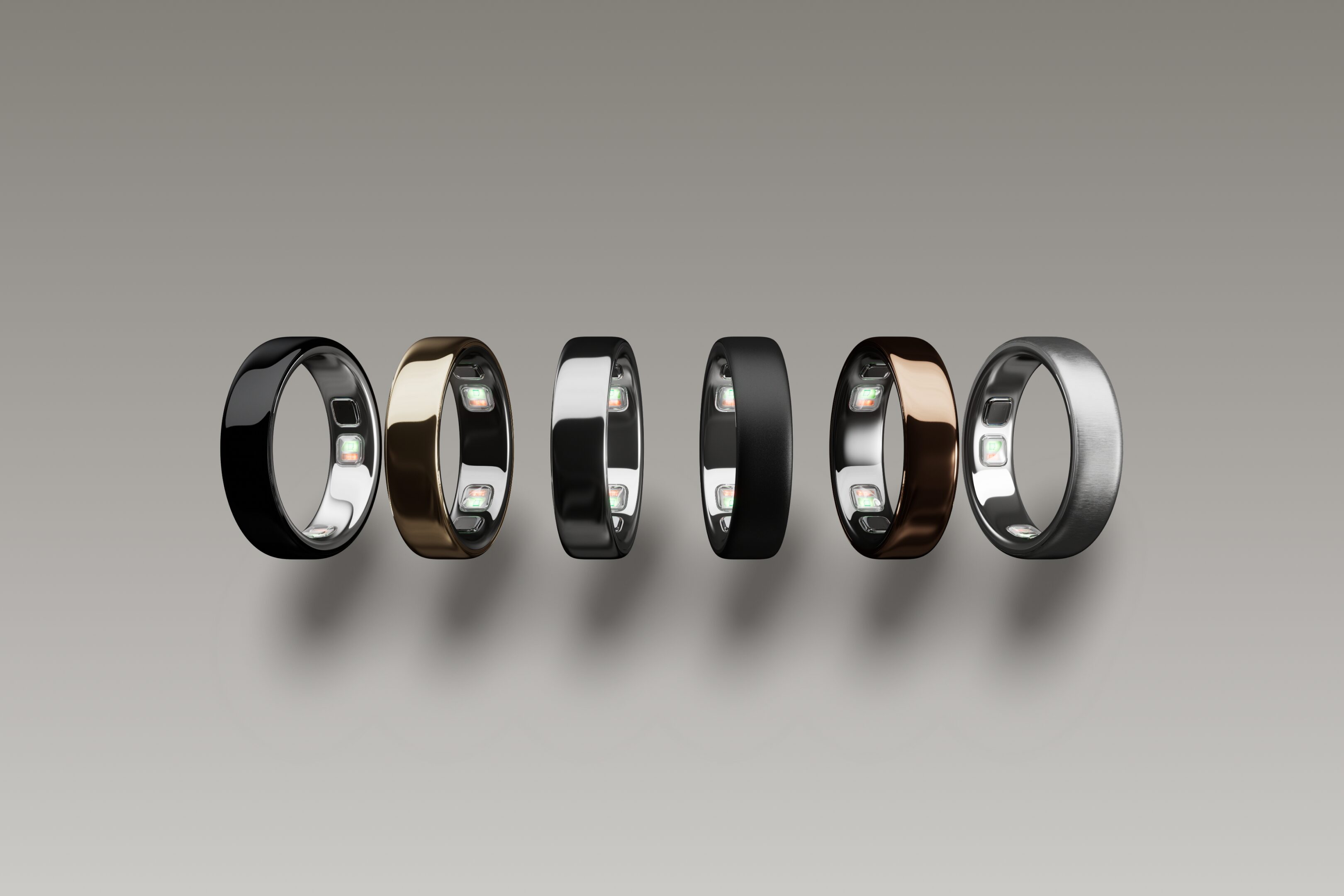 Oura Ring 5の全6色カラーバリエーション