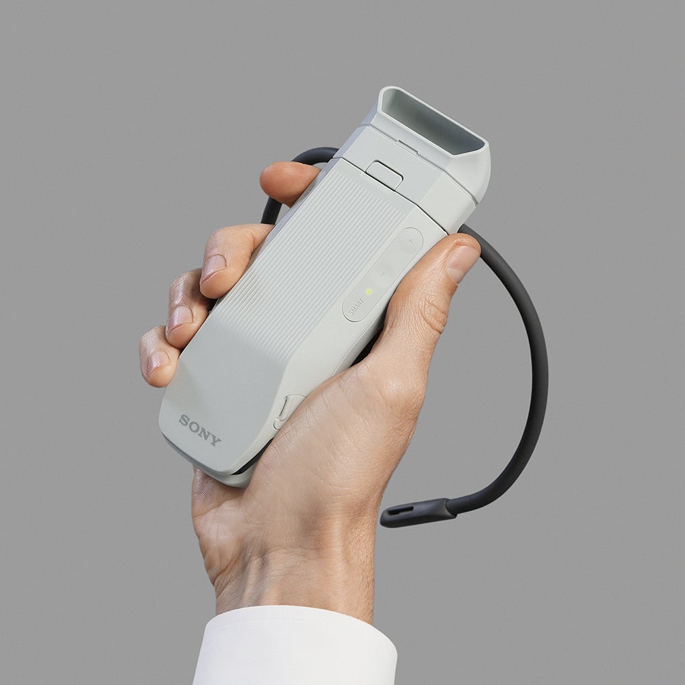 REON POCKET本体のボタンで温度の好みを設定する様子(ソフトウェアアップデート Ver. 2.3.0)