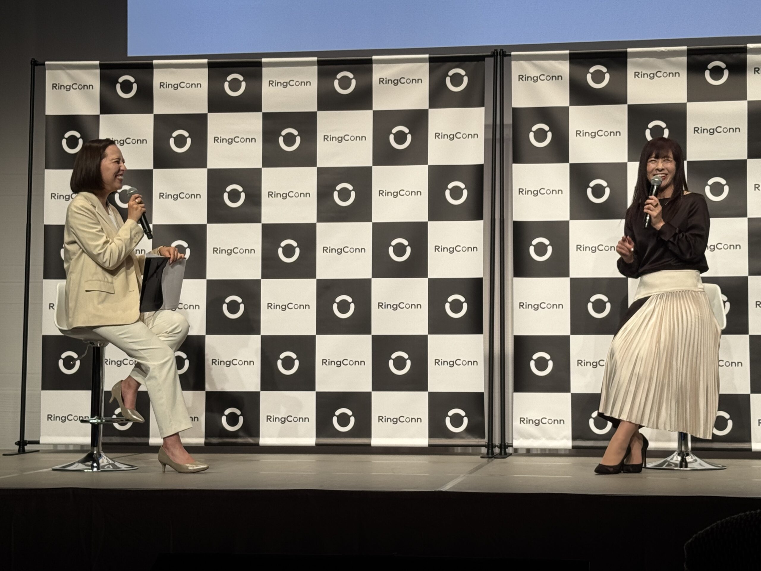 本田由佳先生×MC英美里 笑顔の瞬間|RingConn Gen 3 新製品発表会