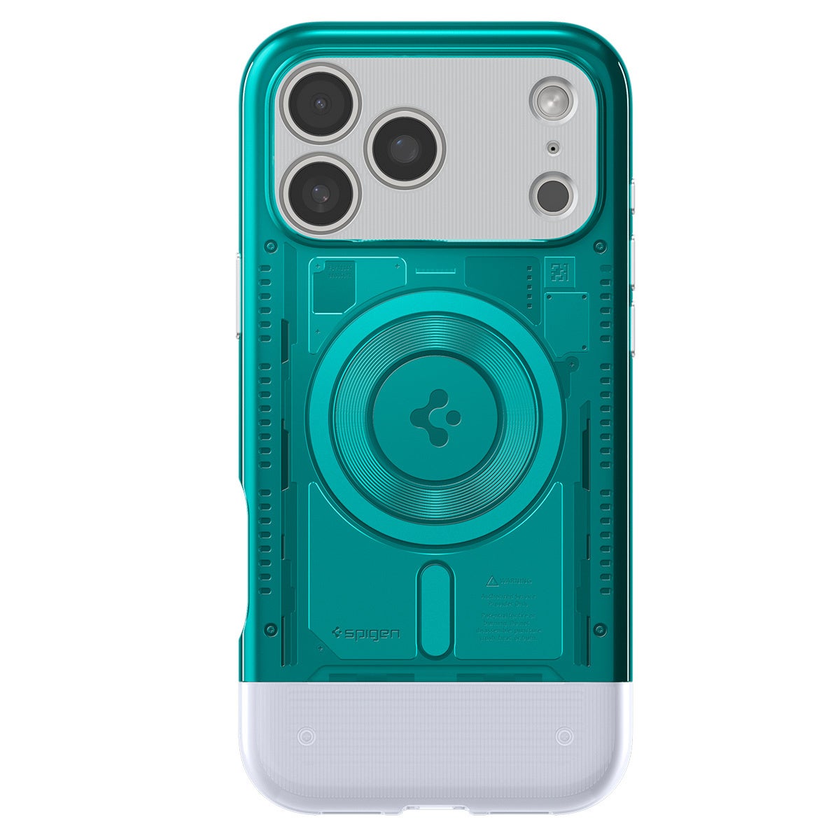 Spigen Classic C1 MagFit iPhone 17 Pro用ケース ボンダイ・ブルー