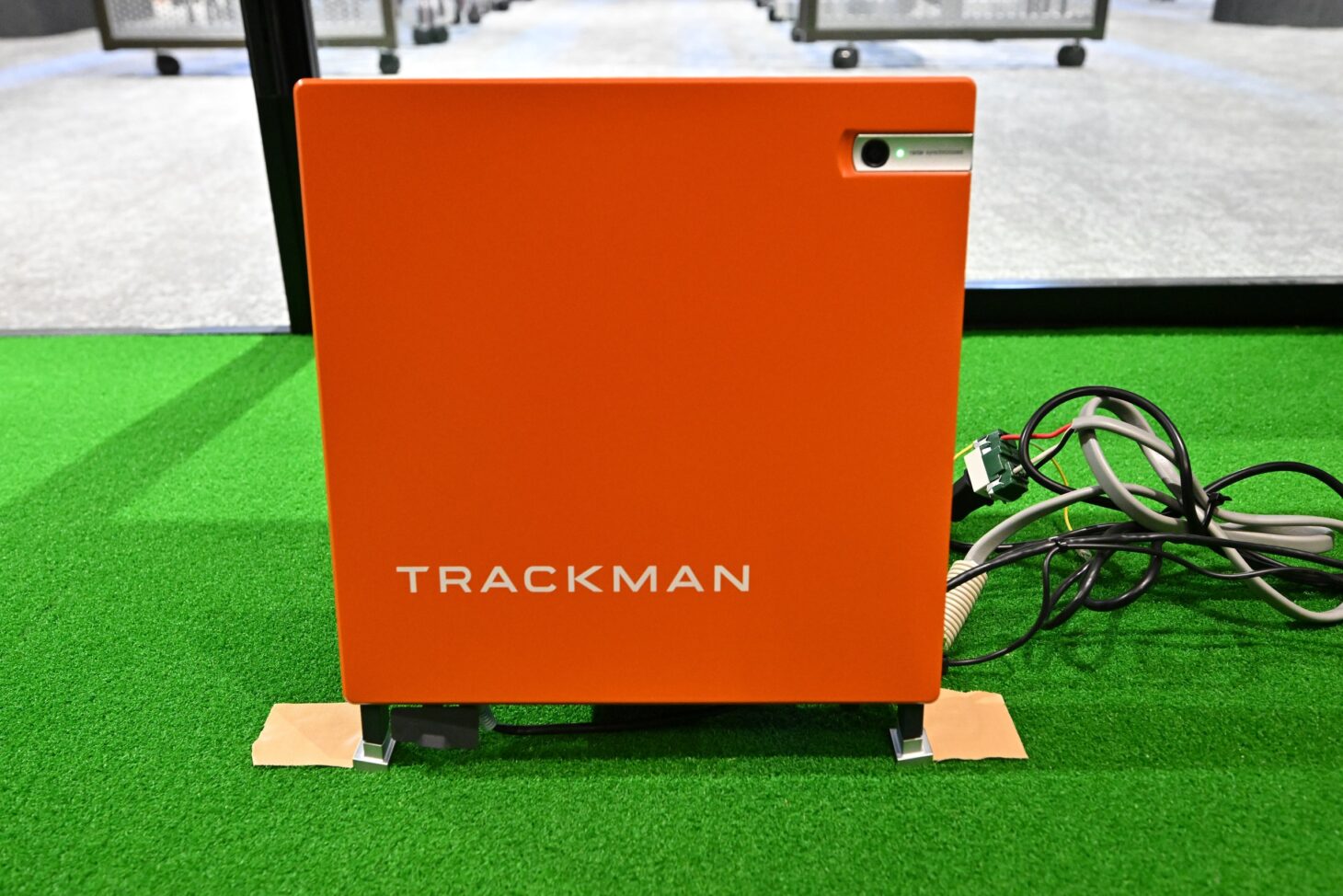 7階ゴルフ売り場のTrackMan試打室