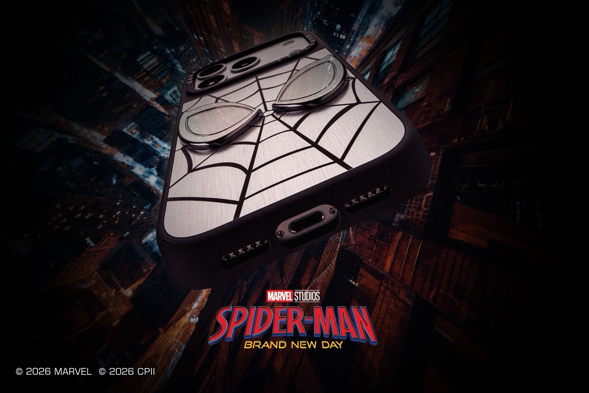 CASETiFYとMARVELスパイダーマンのコラボコレクションのキービジュアル