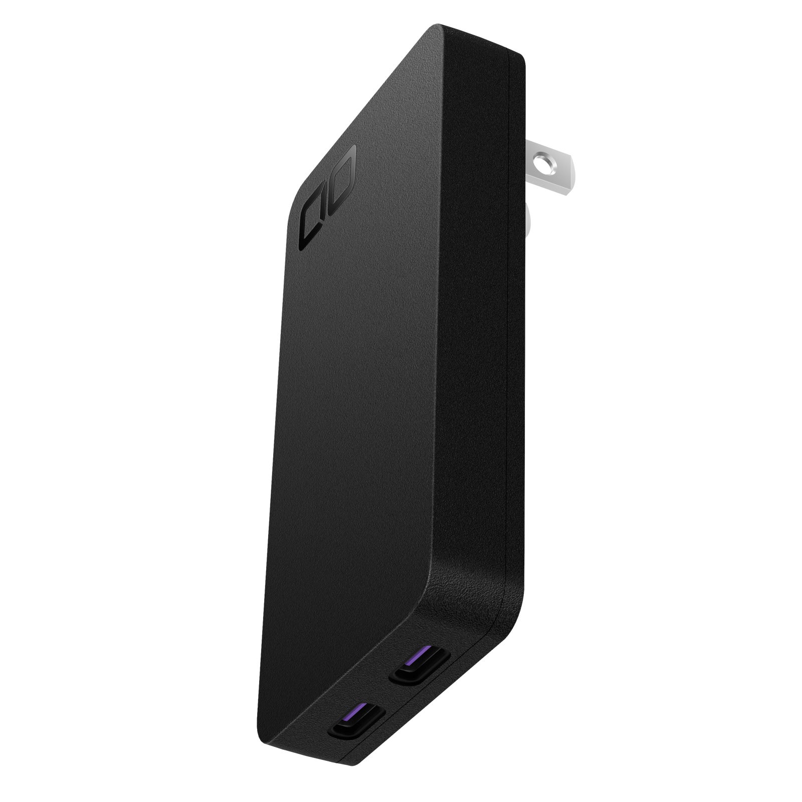 CIOの薄型USB充電器NovaPort SLIM DUOⅡ 65W。USB-Cを2ポート搭載しノートPCの充電にも対応する