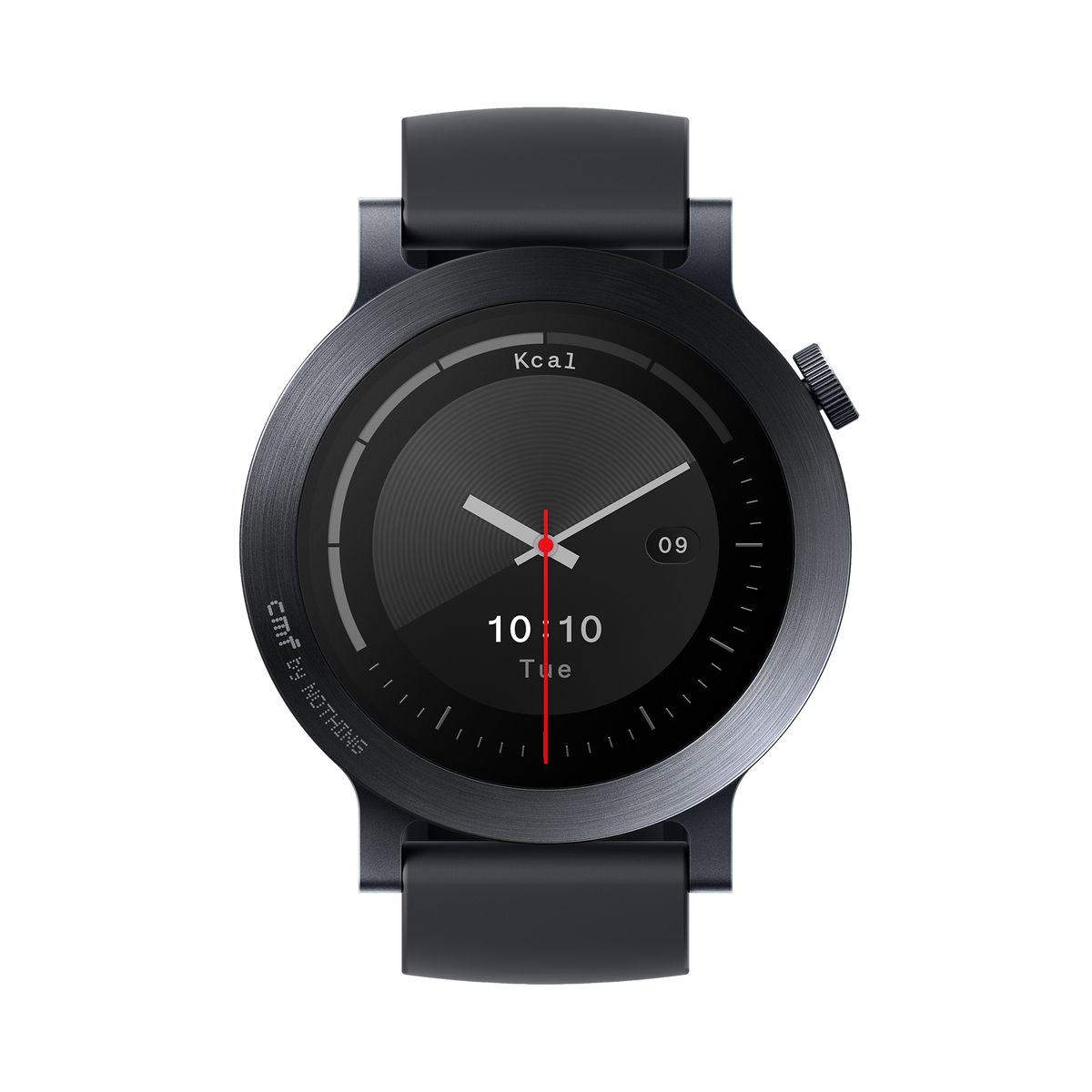 CMF by NothingのCMF Watch 3 Pro(ダークグレー)。1.43インチAMOLEDディスプレイを搭載したスマートウォッチ。