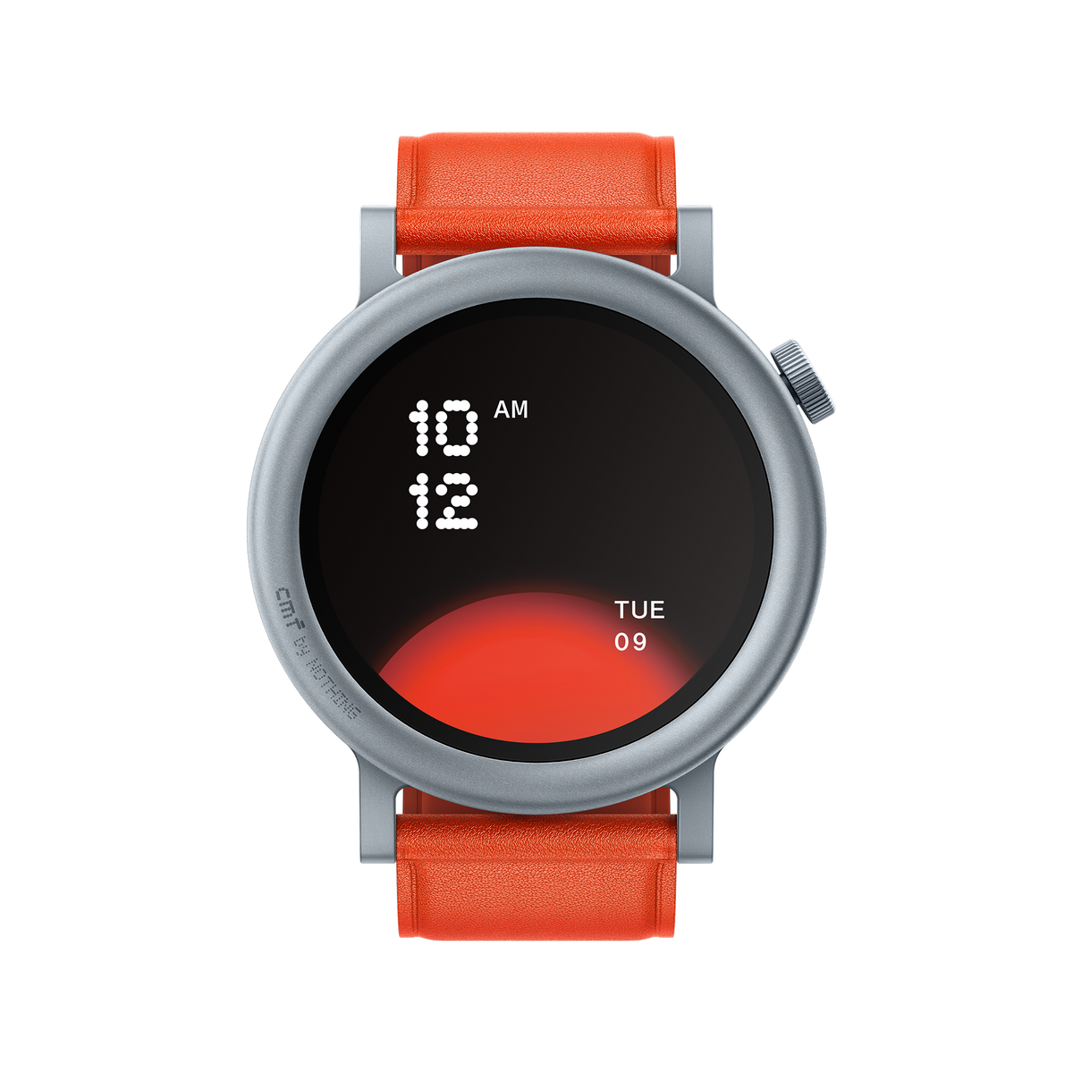 CMF Watch Pro 2のオレンジモデル。交換式ベゼルとマルチGPSを備えたエントリー向けスマートウォッチ。
