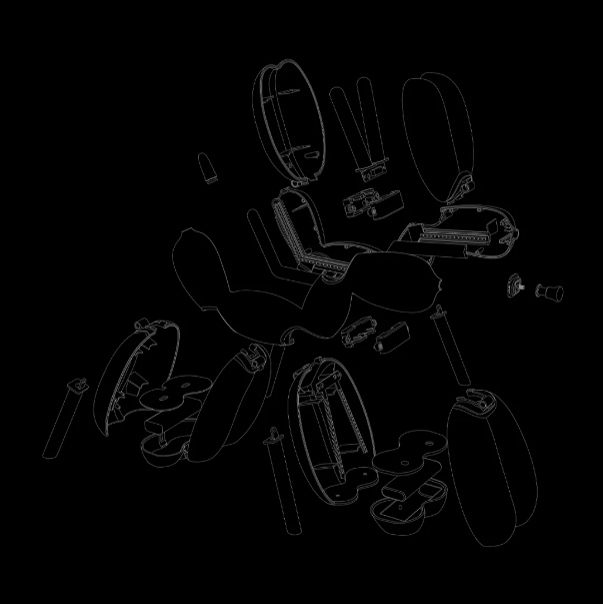彫刻的なフォルムにLEDと音響技術を融合したBalloon Dogコレクション