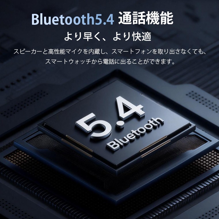 Lively Life T7のBluetooth5.4搭載通話機能イメージ