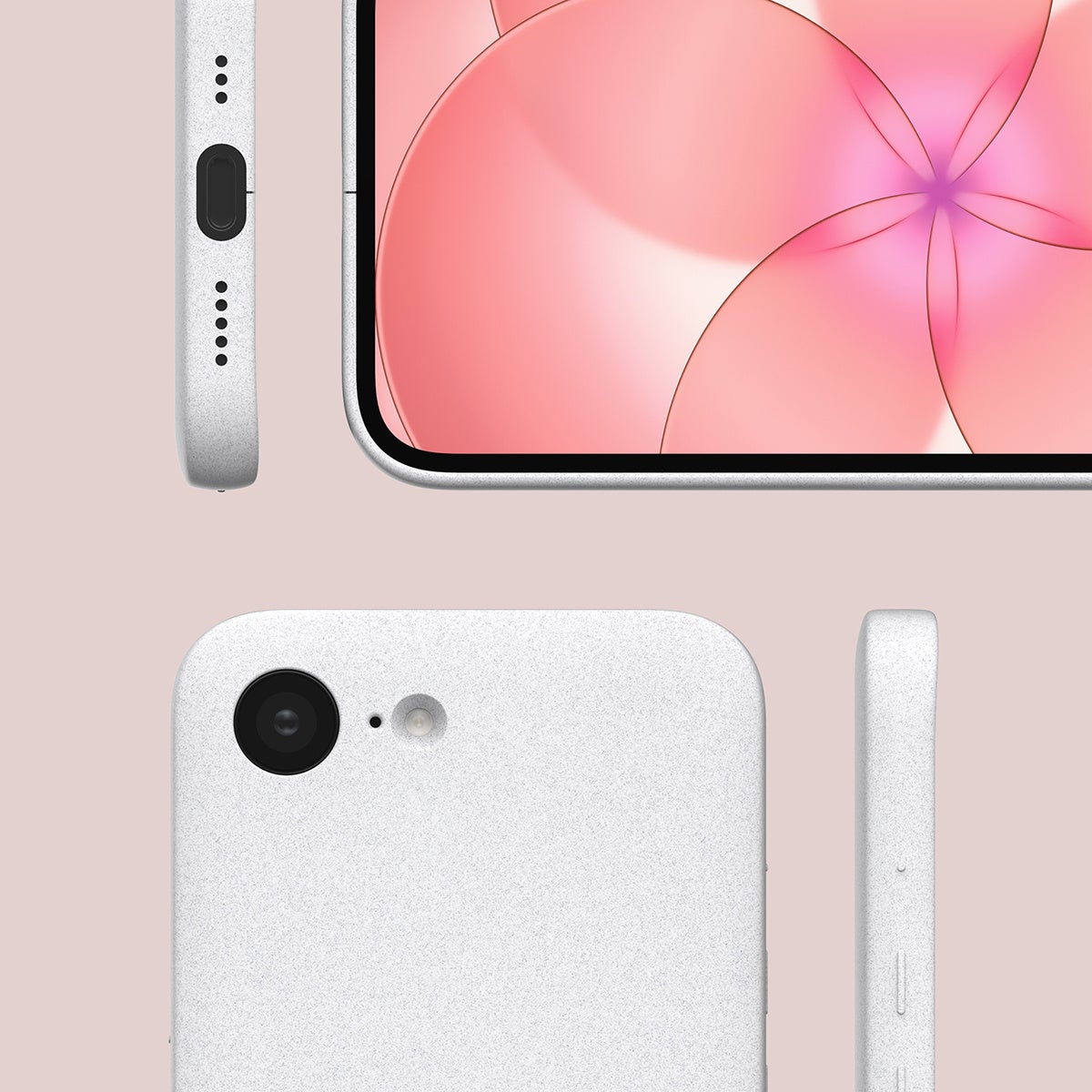 MYNUS iPhone 17e CASEのカメラ周りの最小限カットアウト